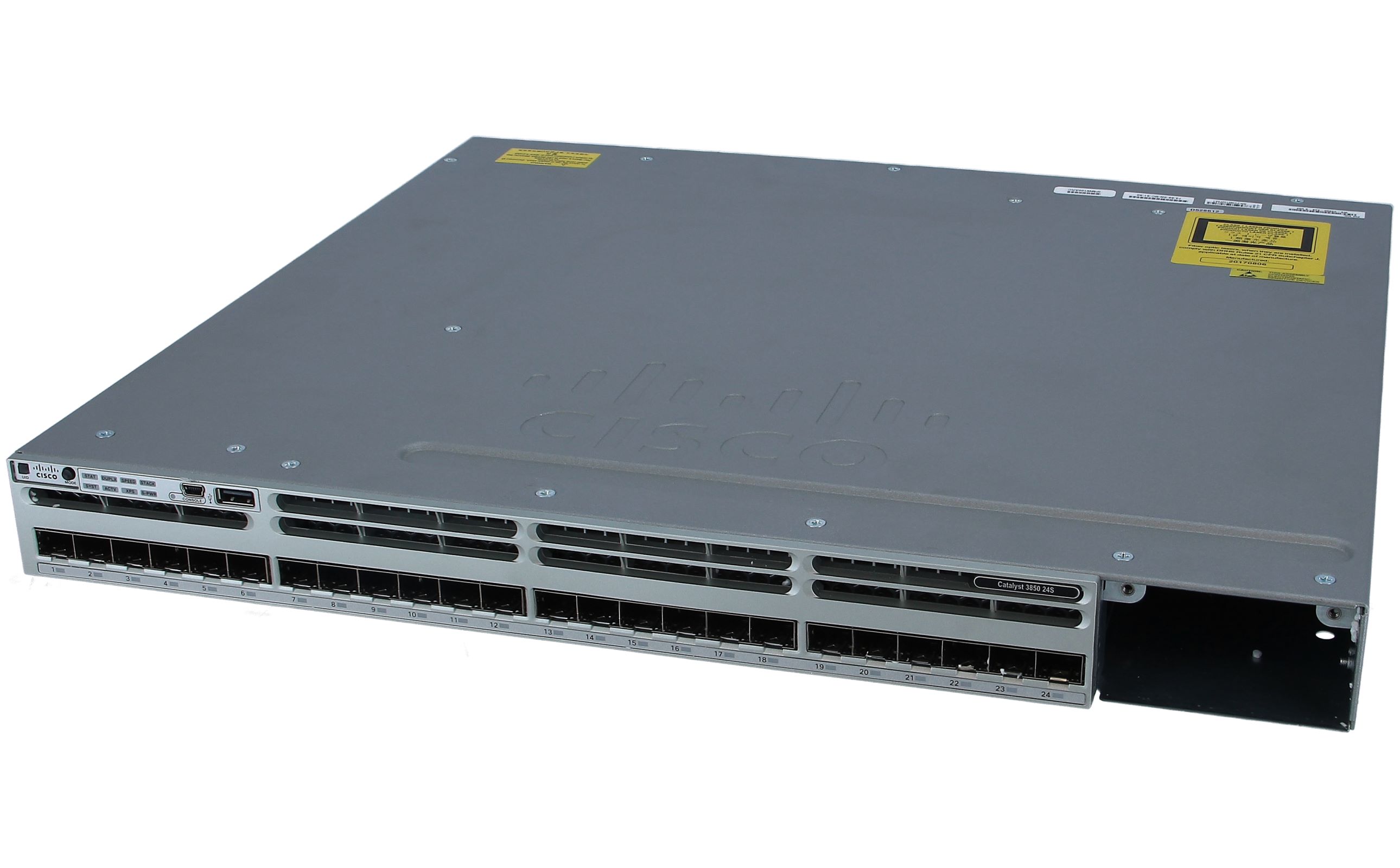Cisco Catalyst 3850-24S-S 24-Port Gigabit SFP Enterprise Switch