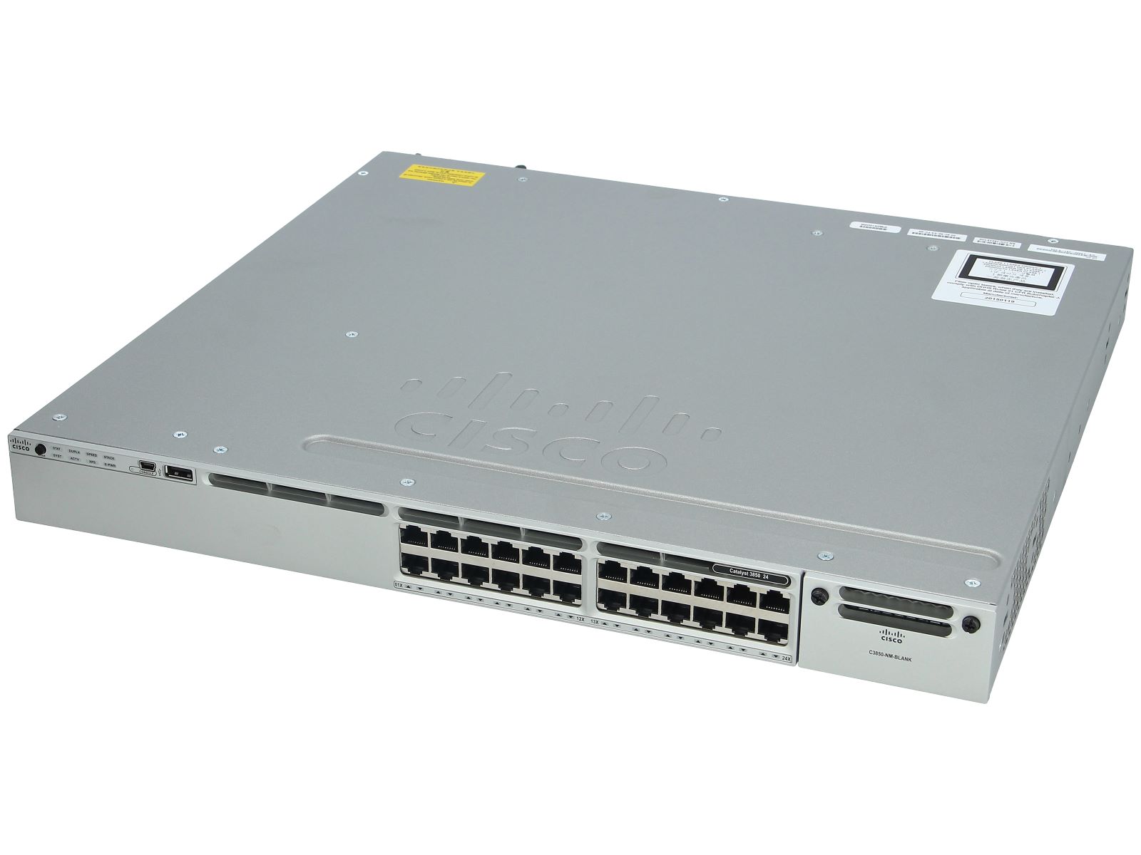 Cisco Catalyst 3850-24P-L 24-Port Gigabit PoE+ Enterprise Switch