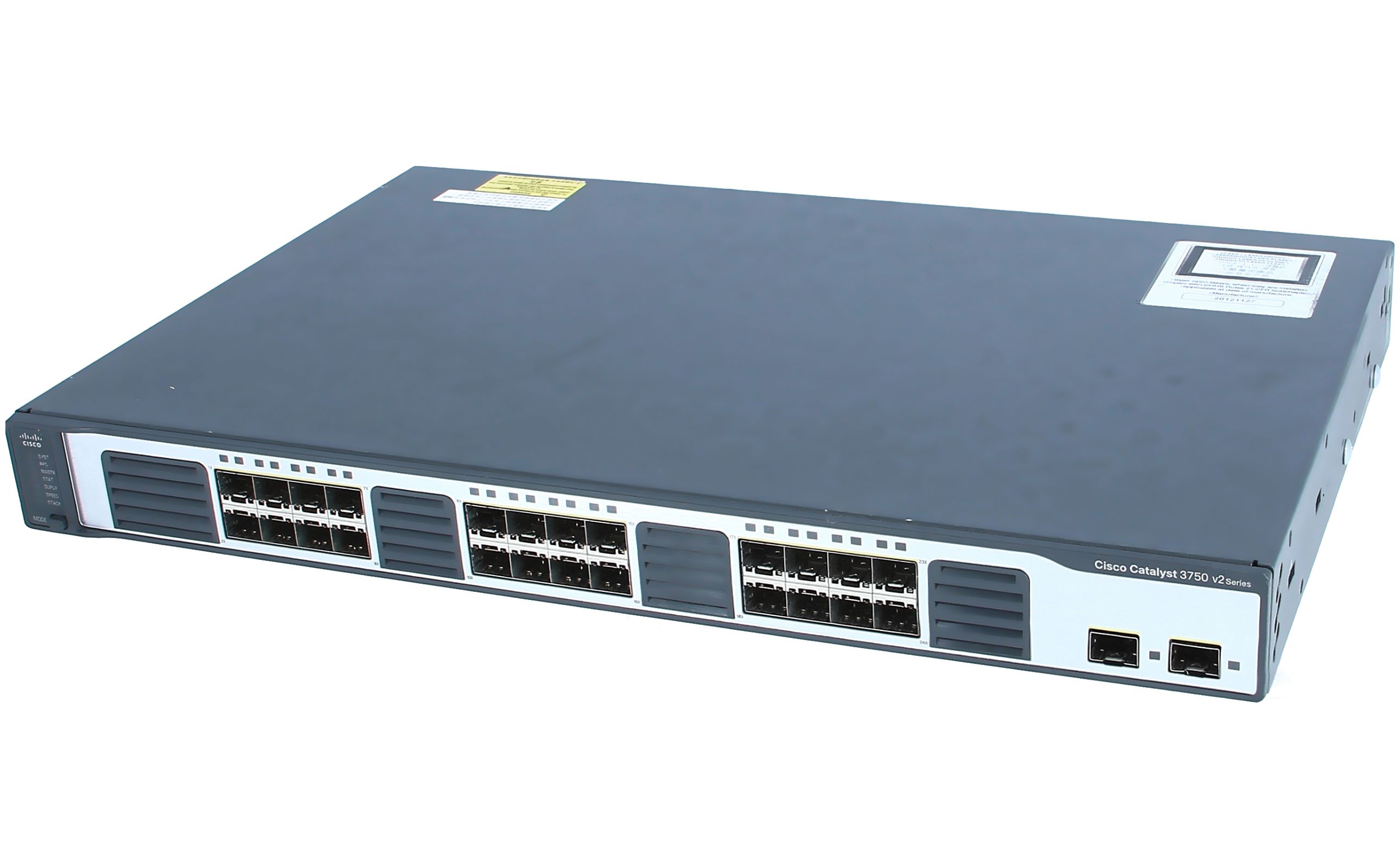 Cisco Catalyst 3750V2-24FS-S Managed 24-Port Fast Ethernet Switch