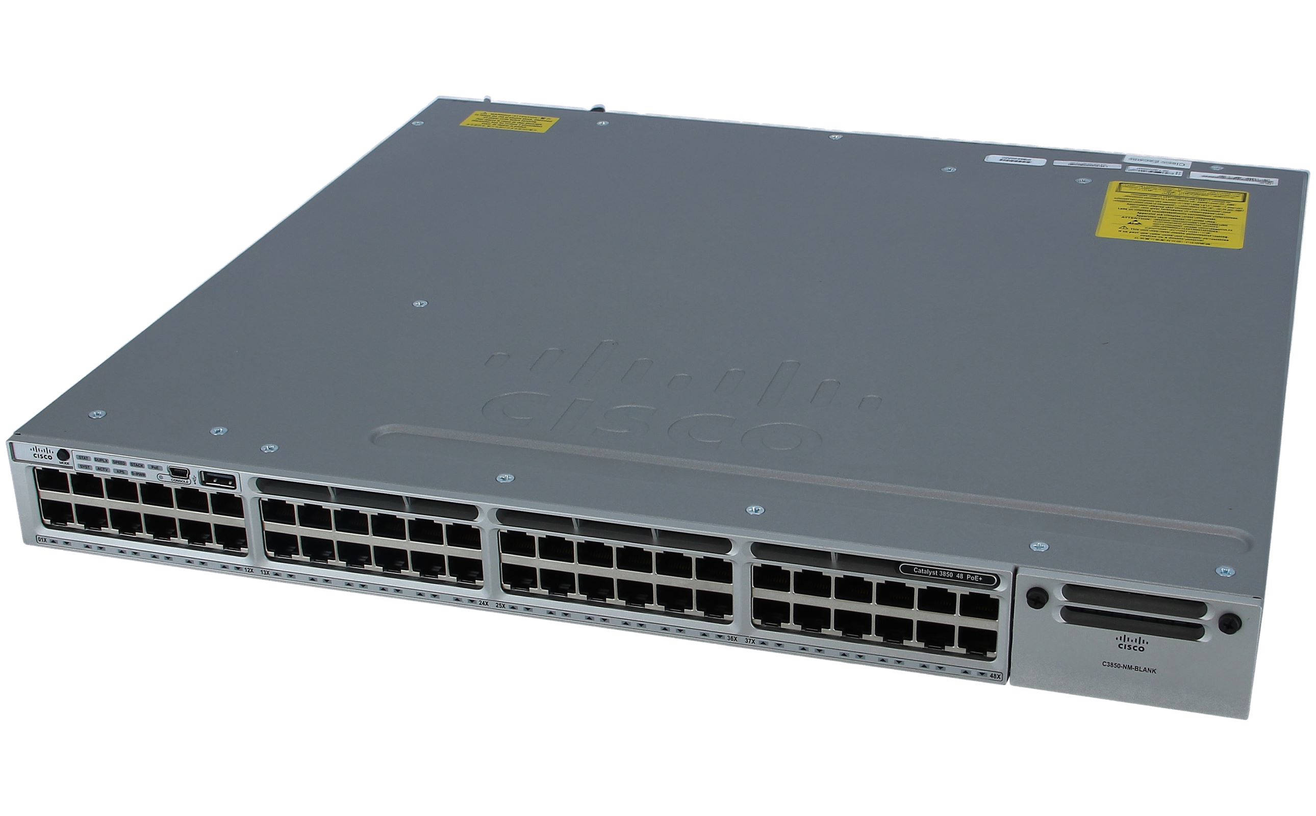 Cisco Catalyst 3850-48P-L Managed Gigabit PoE+ Switch