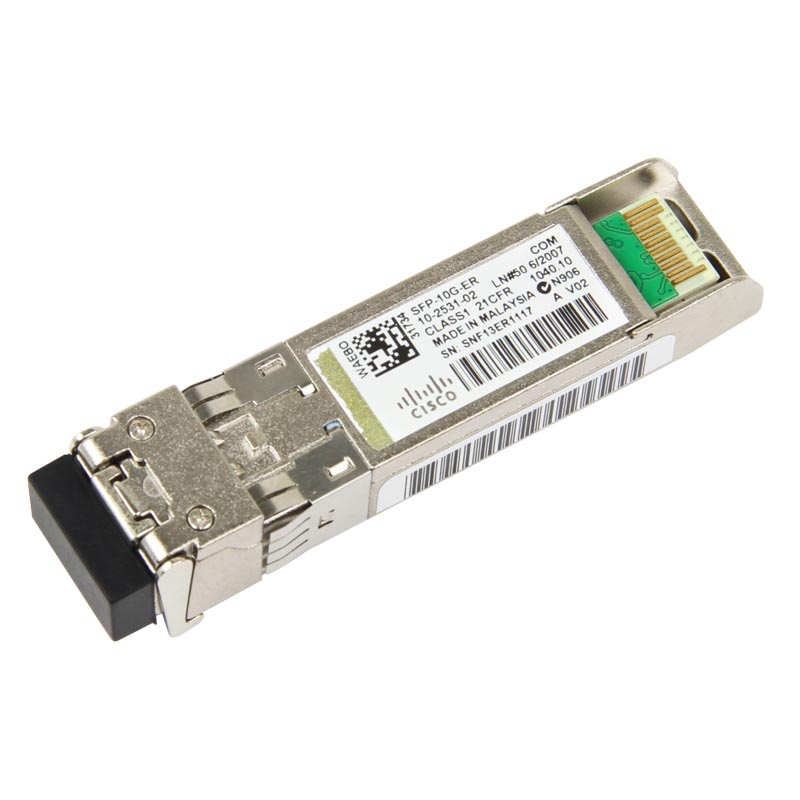 Cisco SFP-10G-ER 10GBASE-ER SFP+ Transceiver Module for Long-Range Fiber