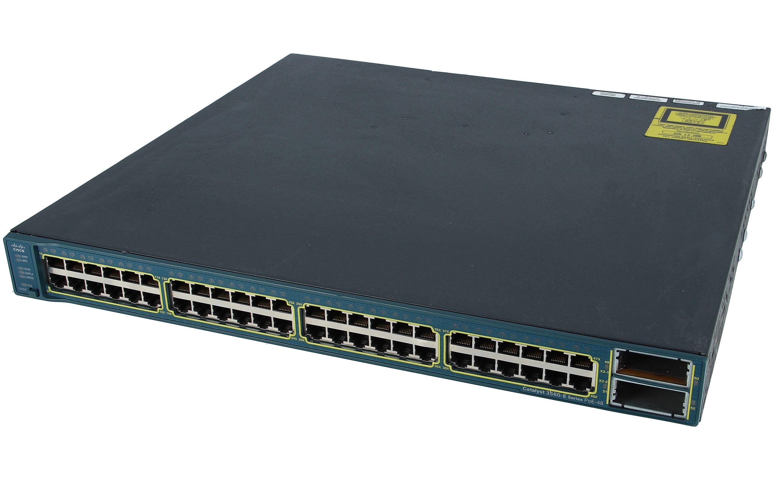 Cisco WS-C3560E-48PD-SF Catalyst 3560E 48-Port Gigabit PoE Switch