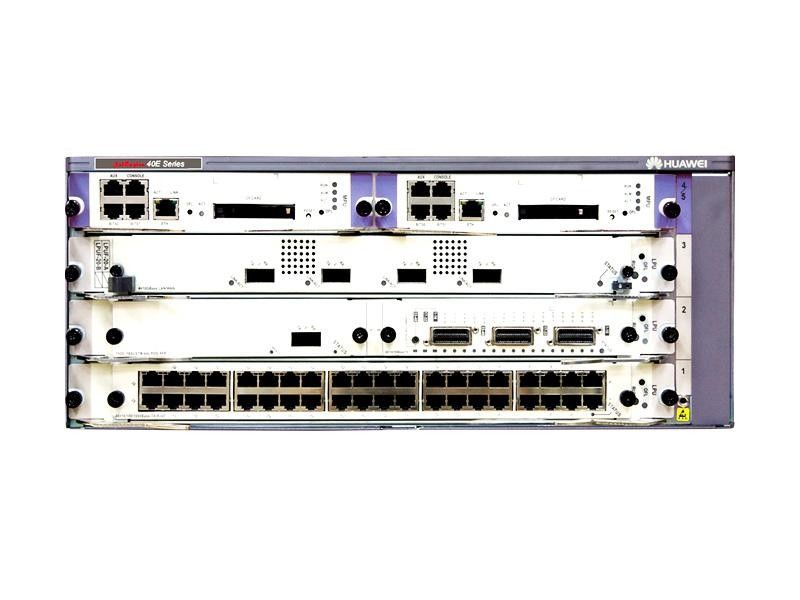 Huawei NE40E-X3A Basic Config Router Chassis with Dual DC Power