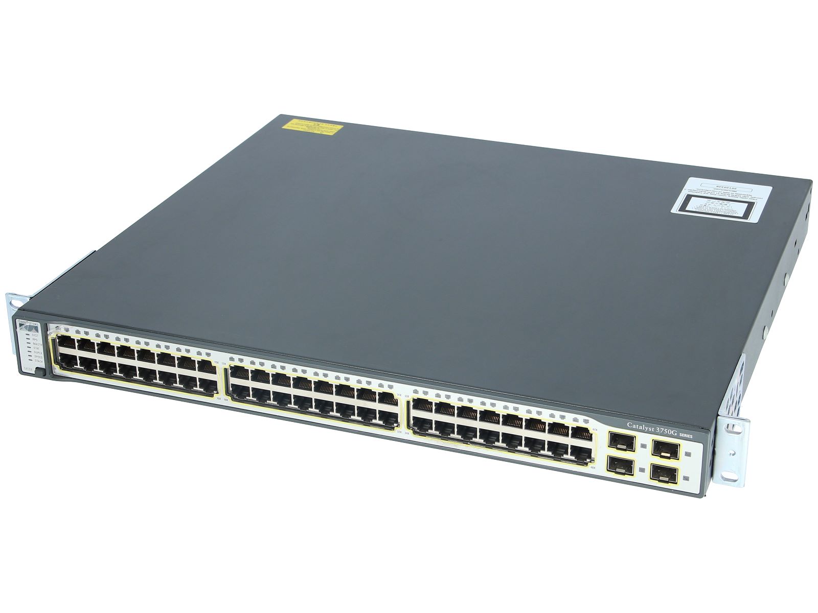 Cisco Catalyst 3750G-48TS-E Managed Gigabit Ethernet Switch, 48 Ports